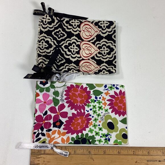 Brighton Double Strand Beaded Necklace Brown Blue With 4 Bags - Picture 11 of 11